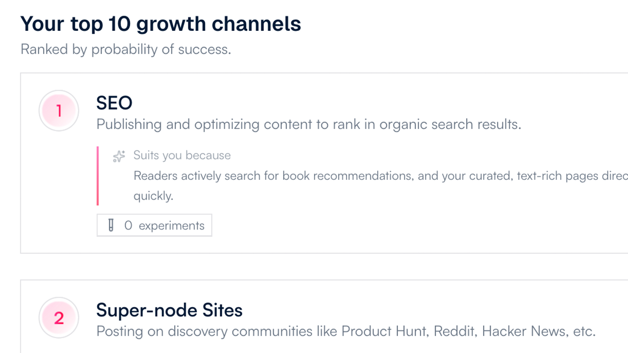How Path works - Step 2: Know your top 10 channels